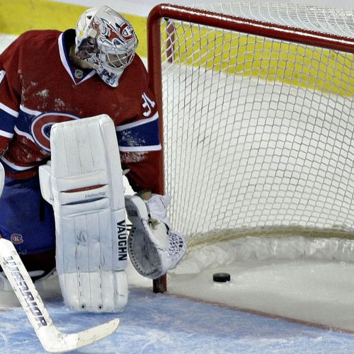 lightning tampa bay vs canadiens de montreal Carey Price apres le but de Malone