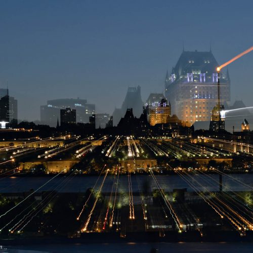 Québec effets de lumières