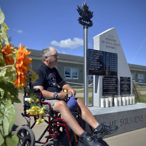 Yves Senechal, journee souvenir cadets valcartier
