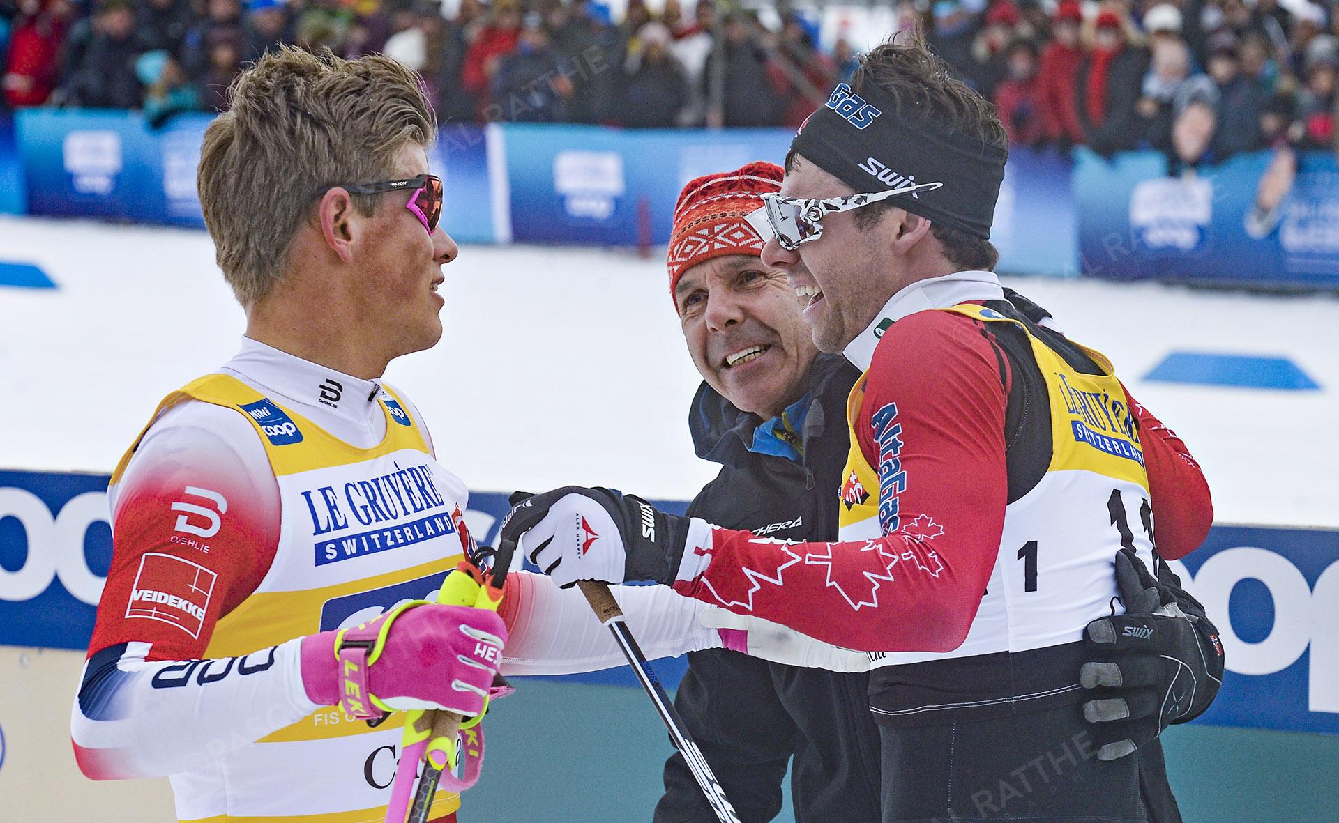 La finale de ski de fond à Québec, Alex Harvey termine en 2e position au style classique départ de masse