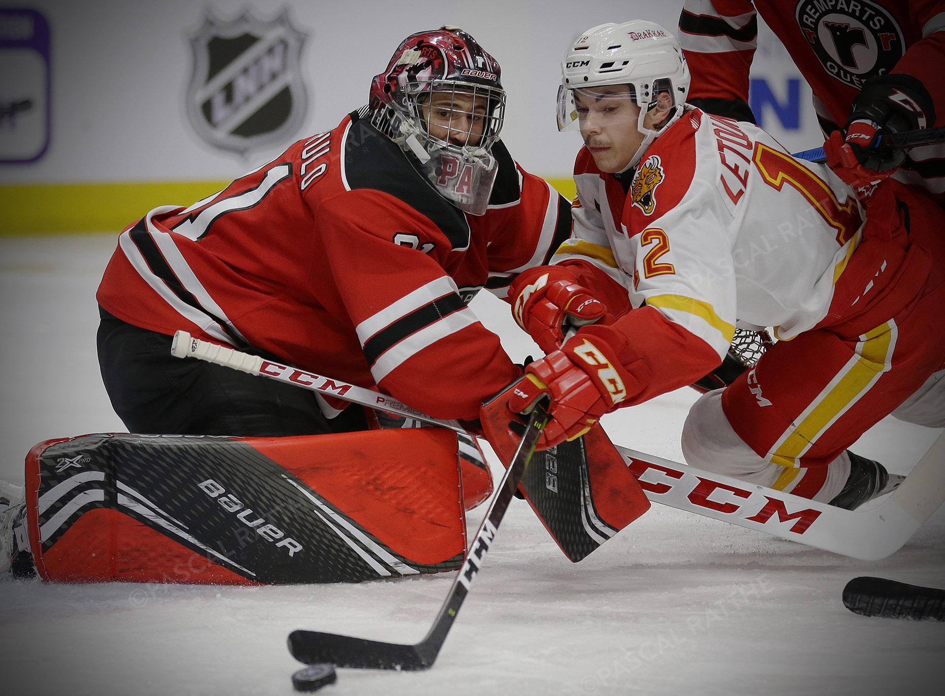 match de hockey des remparts de Québec 31 Pagliarulo, Carmine-Anthony - 12 Létourneau